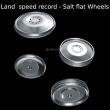 land speed record - salt flat wheels 3d print model - Mito3D