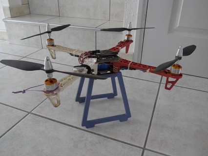 atterraggio Ingranaggio dji f450 gambe drone veicoli distanza controllo 3d print model - Mito3D