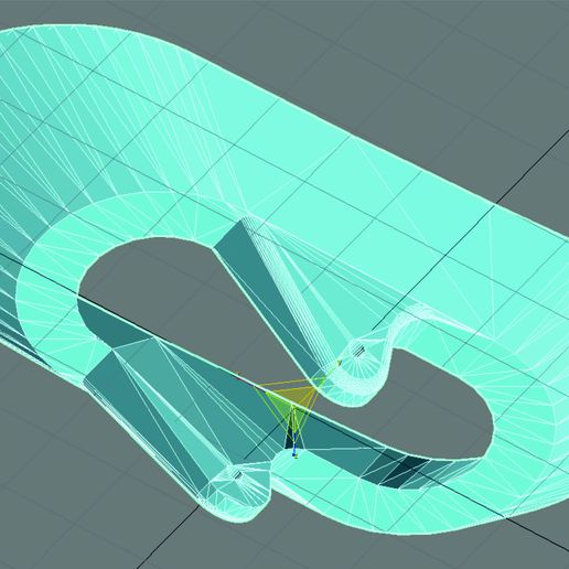 atterraggio Ingranaggio aliante 3D print model - Mito3D