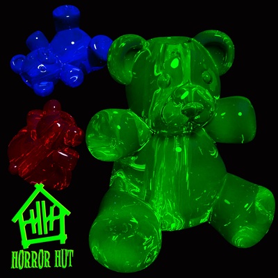 lanyard bead jelly bear art paracord horror hut scary animal grizzly diy molding 3d print model - Mito3D