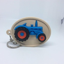 lanz tractor 4016 gadget bulldog vehicle key ring 3d print model - Mito3D