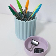 lapicero organizador escritorio caneta suporte escrivaninha 3d print model - Mito3D