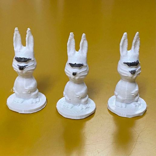 lapin croque carotte drôle replacement_parts 3D print model - Mito3D