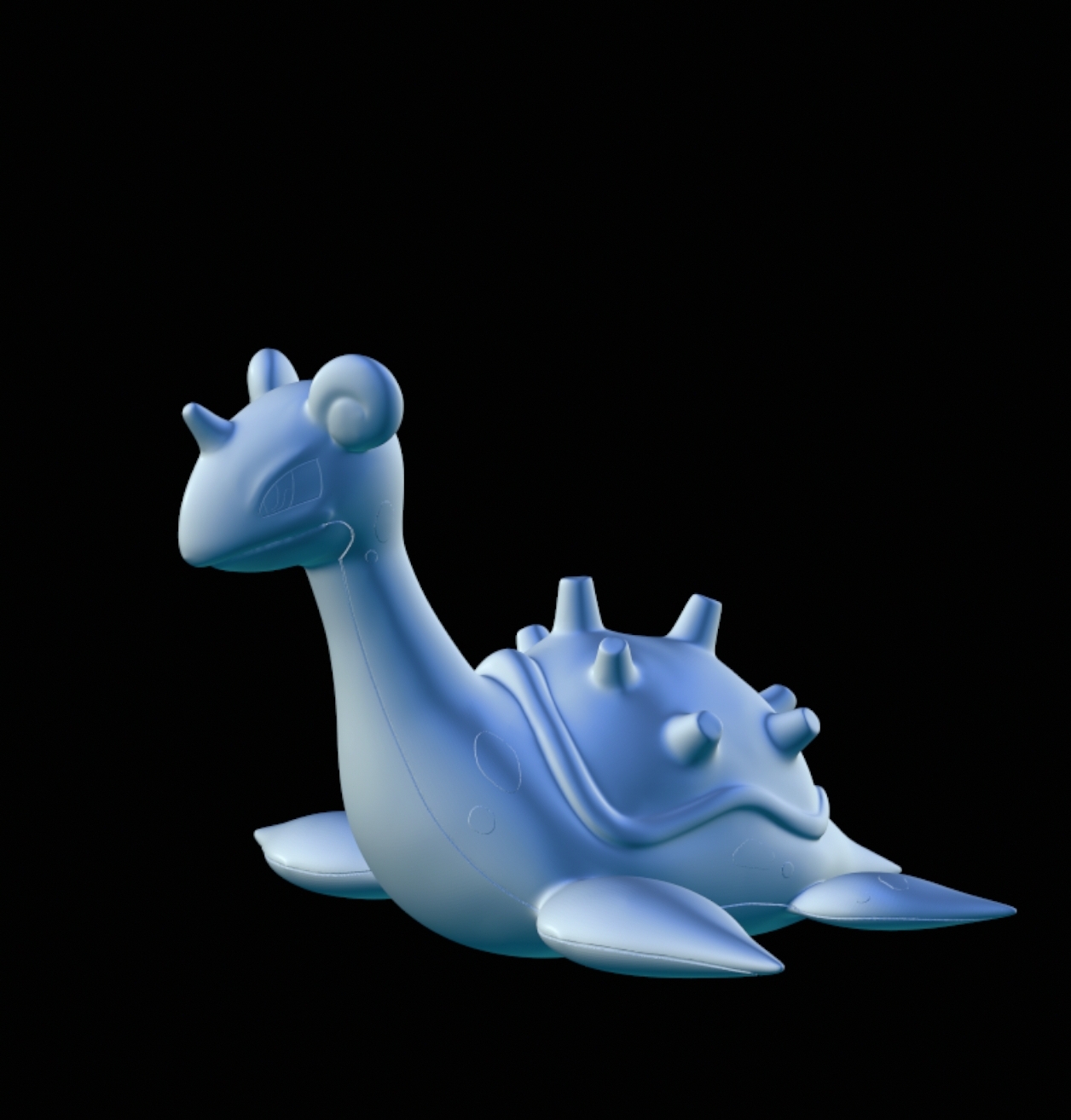 lapras laplace pokemon 3D print model - Mito3D
