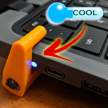 Laptop Chromebook Kühlung Füße Gadget Chrom Buch Abstandhalter 3d print model - Mito3D
