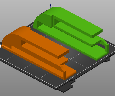 laptop desk mount holder organizer 3d print model - Mito3D