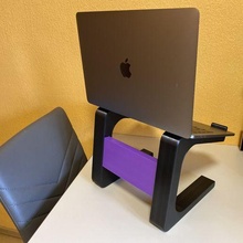 computador portátil dj ficar pé gadget macbook pró caderno 3d print model - Mito3D