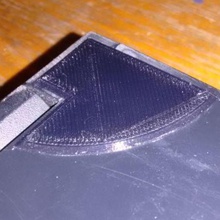 tampa do portátil canto de reparação gadget computador laptop a dell 3d print model - Mito3D