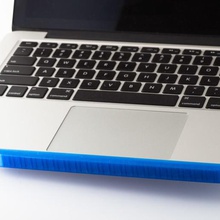 laptop-monitor-arm-Halterung gadget computer vesa 75 100 monitor-arm das macbook pro laptop 3d print model - Mito3D