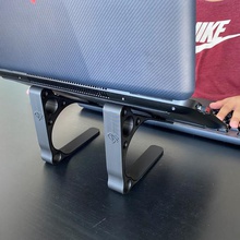 laptop riser stand laptops lifter gamer games 3d print model - Mito3D