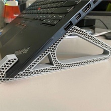 laptop stand computer support 3d print model - Mito3D
