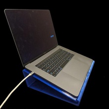 laptop stand gadget computer 3d print model - Mito3D