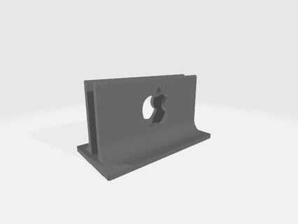 laptop stand 18mm macbook writing table organizer 3d print model - Mito3D
