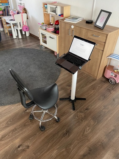 laptop tabelle stand halter unterstützung laptopständer tisch 3d print model - Mito3D