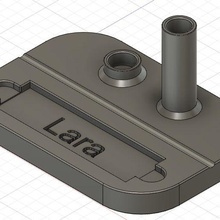 lara coroa ferramenta teste 3d print model - Mito3D