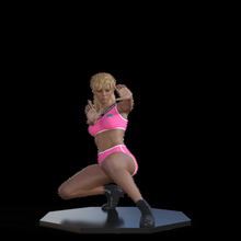 lara urbano spostare art figurina sexy danza cheerleaders 3d print model - Mito3D