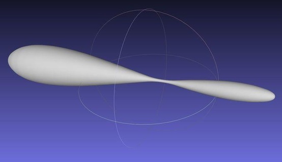 large analemma sundial gnomon 3d-printing pointer astronomy mathematics 3d print model - Mito3D