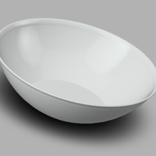 large bowl dining fruit kitchen 3d print model - Mito3D