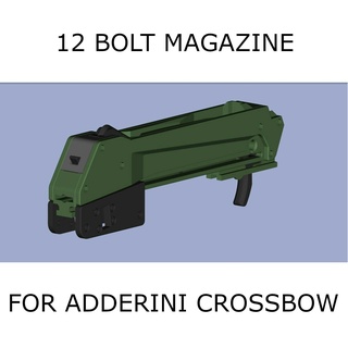 large capacity magazine adderini crossbow limbs version adderinim crossbow  3d print model - Mito3D