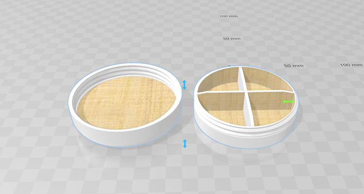 grand capacité pilule boîte 4 compartiments accueil maison 3d impression médicament organisateur récipient quotidien voyage médical accessoire soins santé outil imprimable modèle espace rangement compartimenté facile organisation gestion exemption 3d print model - Mito3D