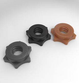 large nut dumbbells Various weights 3d print model - Mito3D