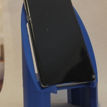 large phone tablet holder gadget telephone support tabeltte 3d print model - Mito3D