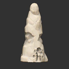 büyük türbe totem Heykeli oyun sahne heykel masal 3d print model - Mito3D