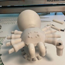 Spinne bauen 3d print model - Mito3D