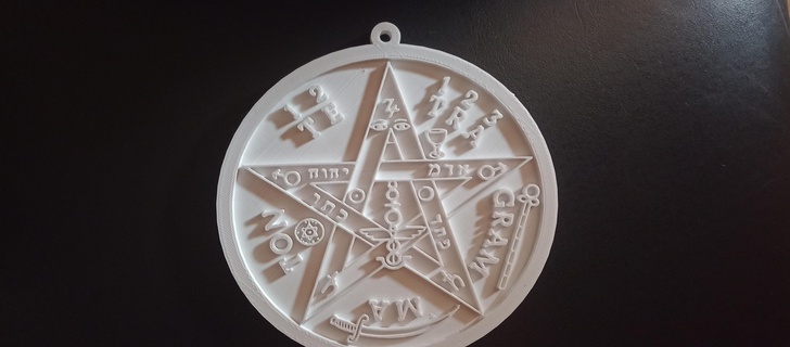 Tetragrammaton Gadget 3d print model - Mito3D