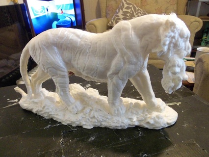 grand tigre lionceau animal 3d print model - Mito3D