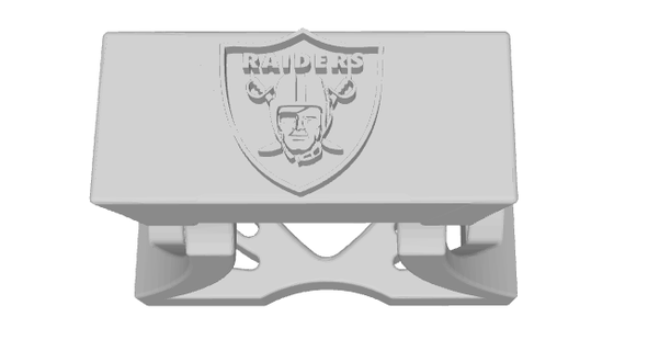 las vegas raiders football stand tee nfl super bowl xfl 3d print model - Mito3D