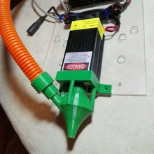 laser de ar auxiliar bico 33x33 mm diodo habitação ferramenta lasercut corte a gravador do máquinas-ferramentas 3d print model - Mito3D