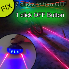 laser bicyclette rétroéclairage gadget lumière 3d print model - Mito3D
