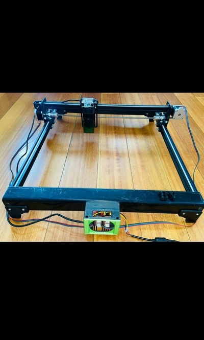 laser cnc affettatrice 3d print model - Mito3D
