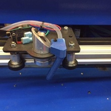 láser cortador grabador aire ayudar boquilla extrusor k40 herramienta herramientas 3d print model - Mito3D