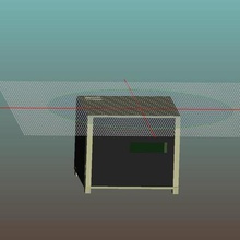 lazer kasa yarı mamul mimarlık 3d yazıcı kutusu konut yapılar binalar 3d print model - Mito3D