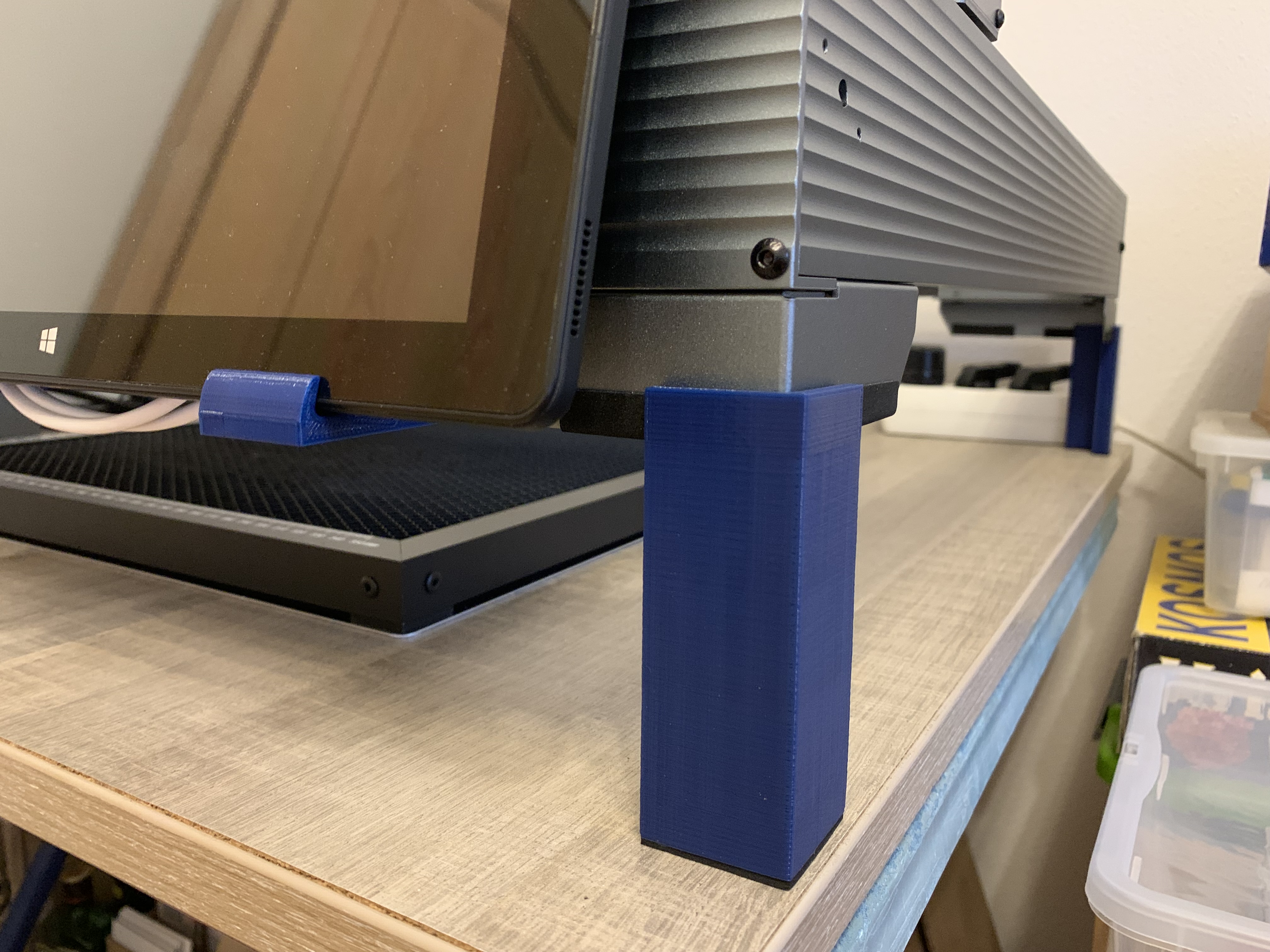laser gravador extensão pés elevação atezr rotativo rolo acessório acessórios diodo 3D print model - Mito3D