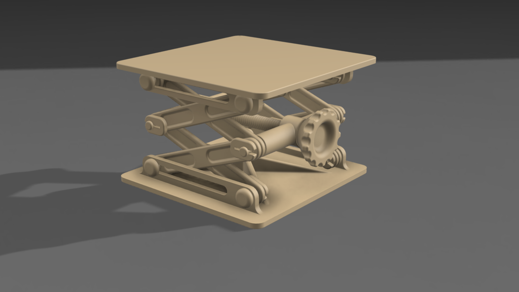 laser engraving lifting table adjustment tools diy maker 3D print model - Mito3D