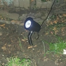 lazer Bahçe ışık ayakta durmak değiştirme projektör 3d print model - Mito3D