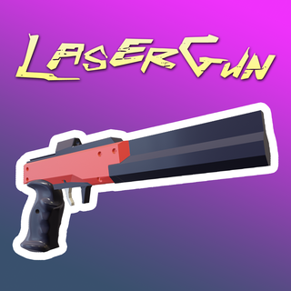 laser gun dry shooting 3d printed pistol airsoft dry shooting laser gun airgun fied target pistol blaster  3d print model - Mito3D