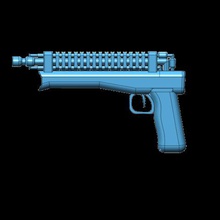 pistola laser gadget futuro giocattolo 3d print model - Mito3D