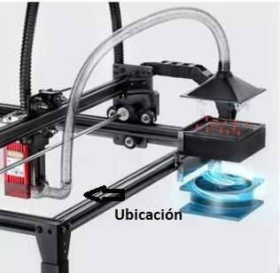 laser testa aspirazione ugello estrusore laserman taglierina lacerman Accessori taglio macchina ricambio parti 3d print model - Mito3D