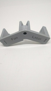 laser modulo fan supporto laser modulo aria assistere fan assistere diodo laser laser incisore 3d print model - Mito3D