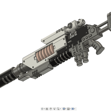 laser pointer space infantry game las fusil weapon bit marine primaris toy accessories warhammer 40k 3d print model - Mito3D
