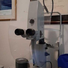 laser yag escudo coronavírus covid 19 médico dispositivos modelos oftalmologia proteção fenda luminária peças reposição 3d print model - Mito3D