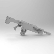 lasgun kantrael-Muster Spiel Spielzeug, Spiel-Zubehör warhammer 40k imperial guard astra militarum 3d print model - Mito3D