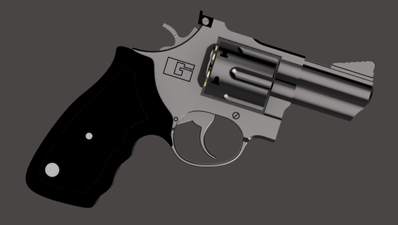 son us Joel'un revolver 3d model tlou Joel Miller tabanca Yazdır kendin yap video oyunları yaramaz köpek hayatta kalma korku kıyametin ardından 3d print model - Mito3D