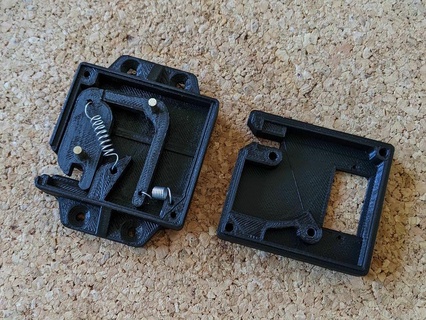 travando fechadura micro servo sg90 9g automático robusto trancando motor faça Ferramentas fabricantes 3d print model - Mito3D