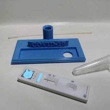 lateral flow test holder covid-19 health home swab print household 3d print model - Mito3D
