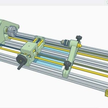 Drehbank 4 Geschwindigkeiten 450mm Mühle Werkzeug machine_tools 3d print model - Mito3D